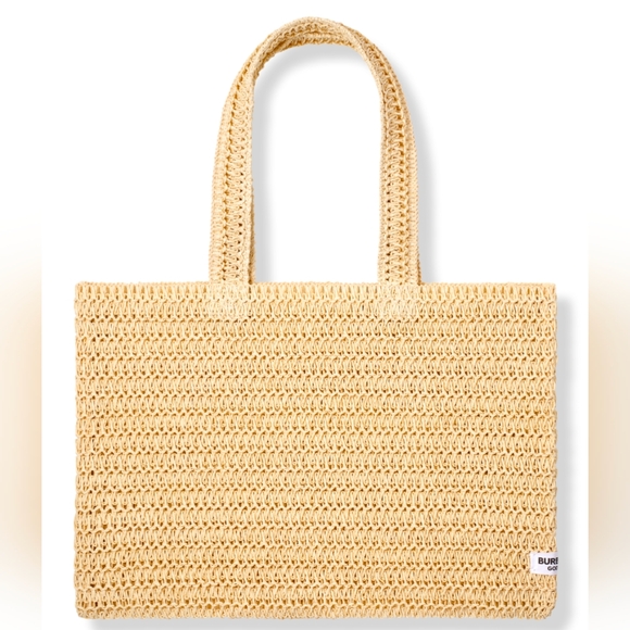 Burberry straw tote bag - Picture 1 of 7
